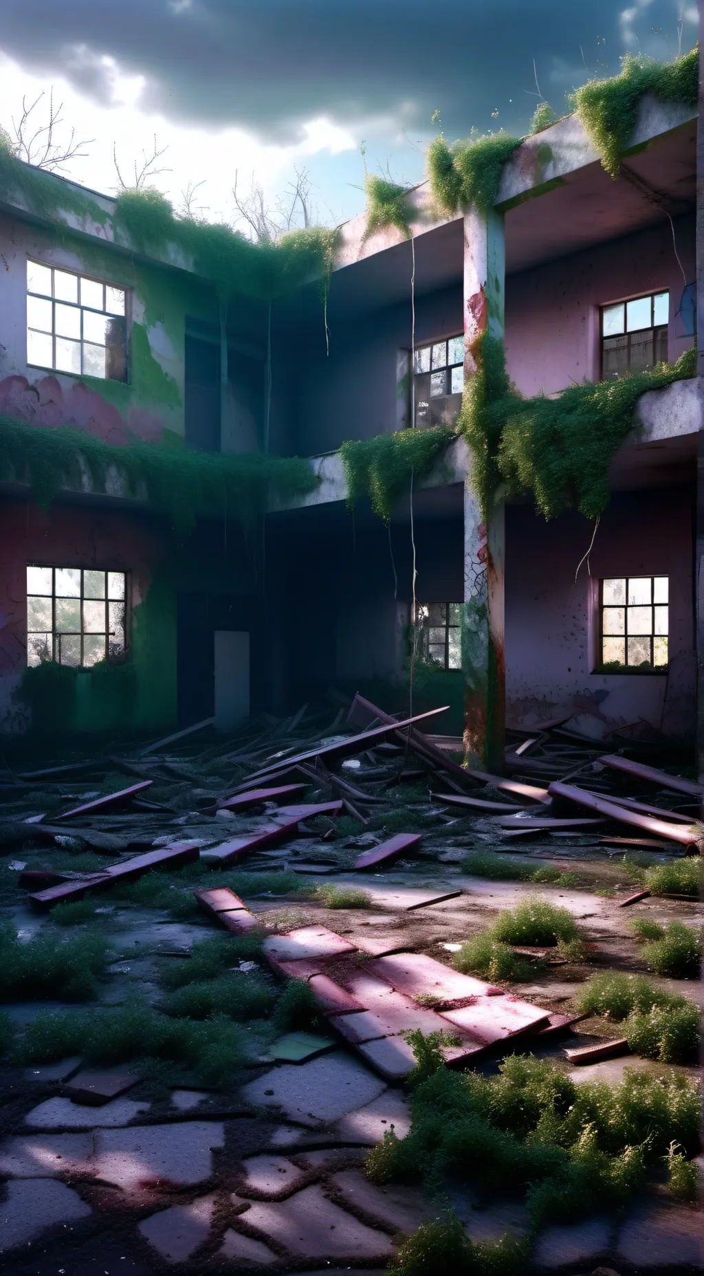 ai character: Zombie Apocolypse background