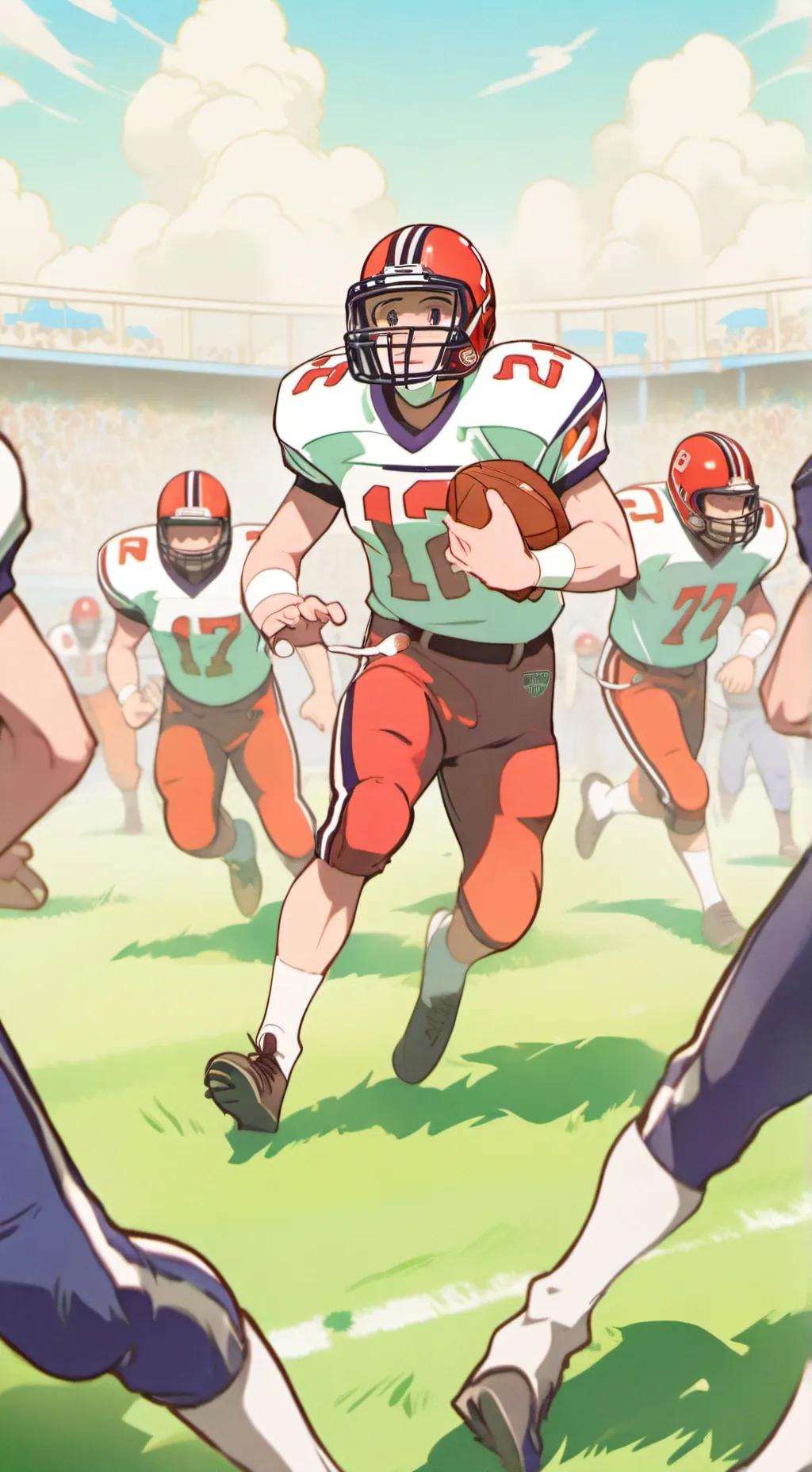 ai character: Oakland bulldogs  background