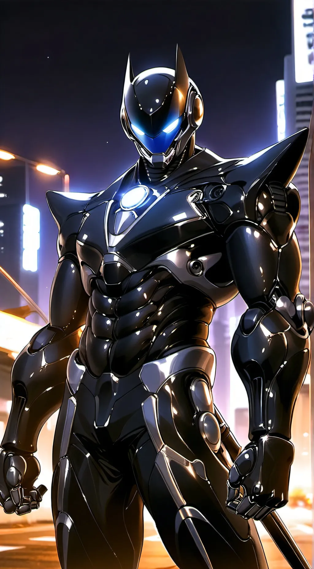 ai character: Metal Dori  background