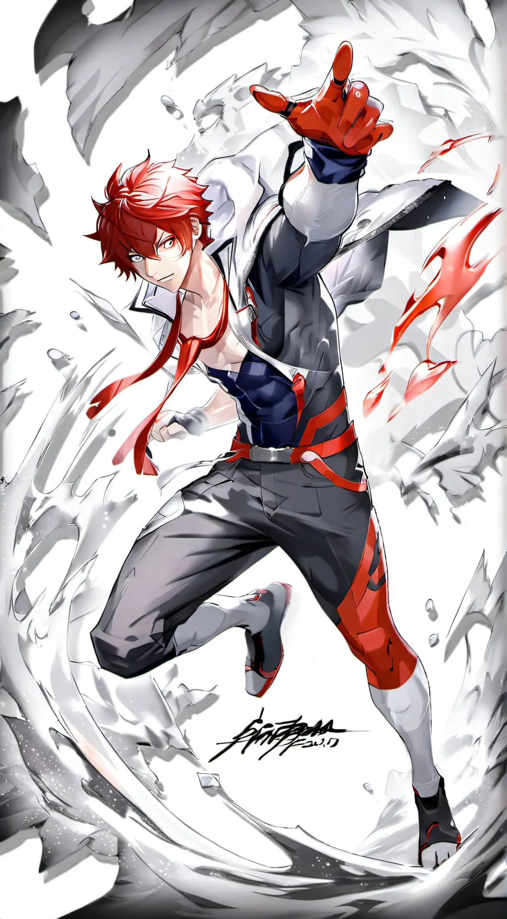 ai character: mha gone wrong background