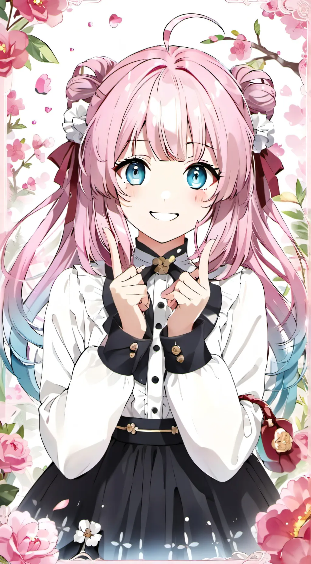 ai character: Blossom your bff! background