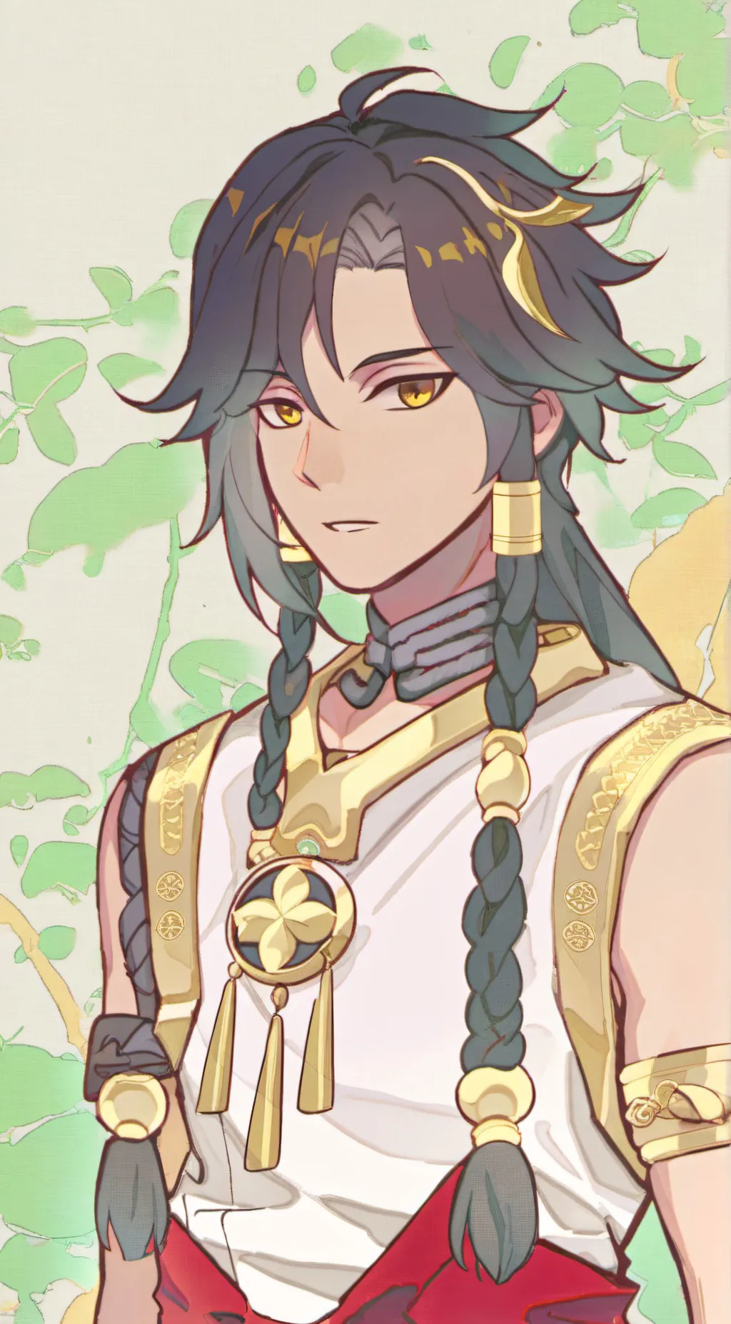 ai character: Nael🔥 background