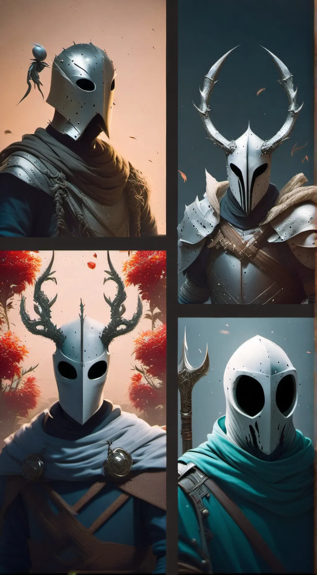 ai character: ghost  background