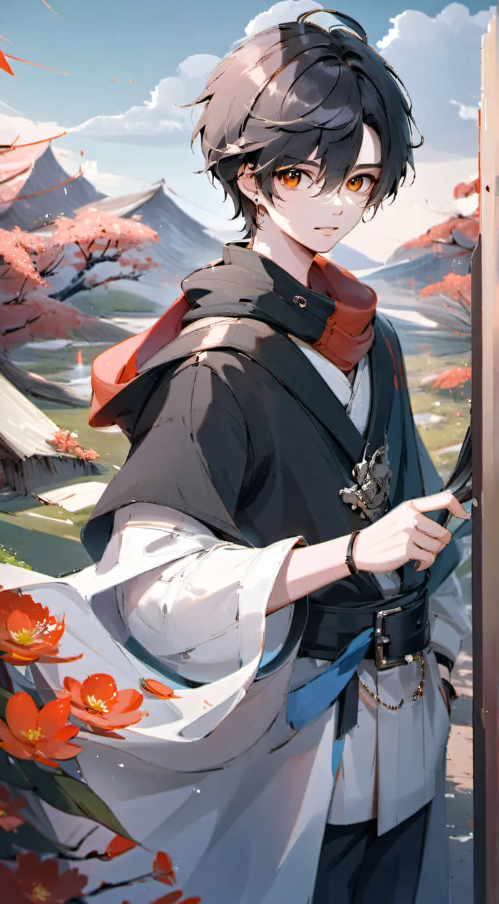 ai character: Haru background