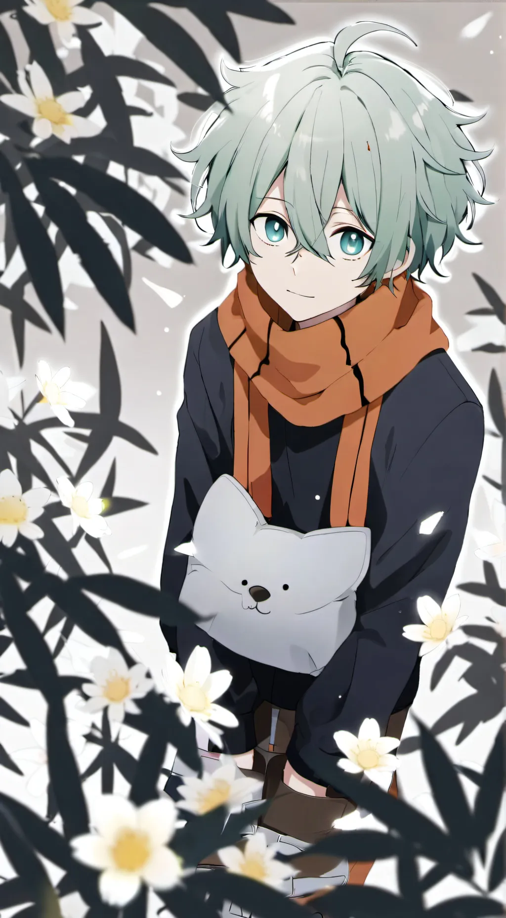 ai character: Mha  background