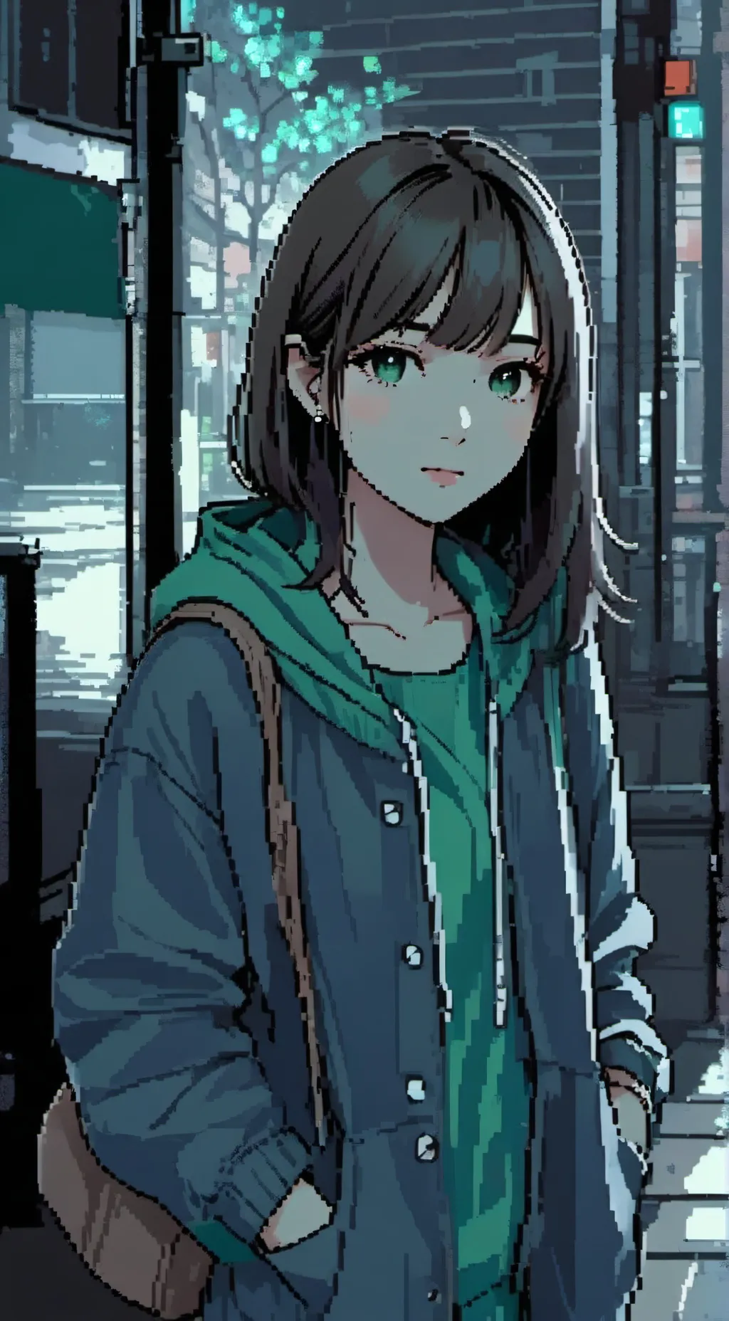 ai character: Júlia  background