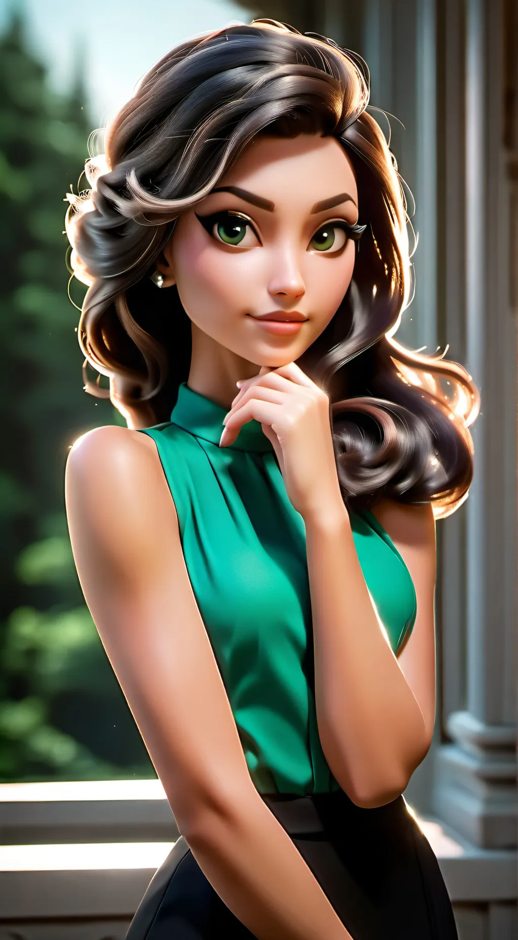 ai character: Maestra background