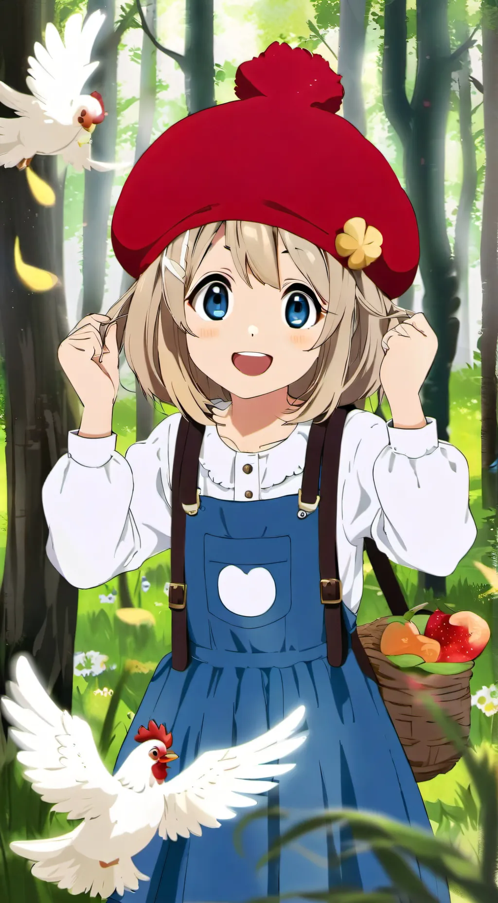 ai character: mina and max background