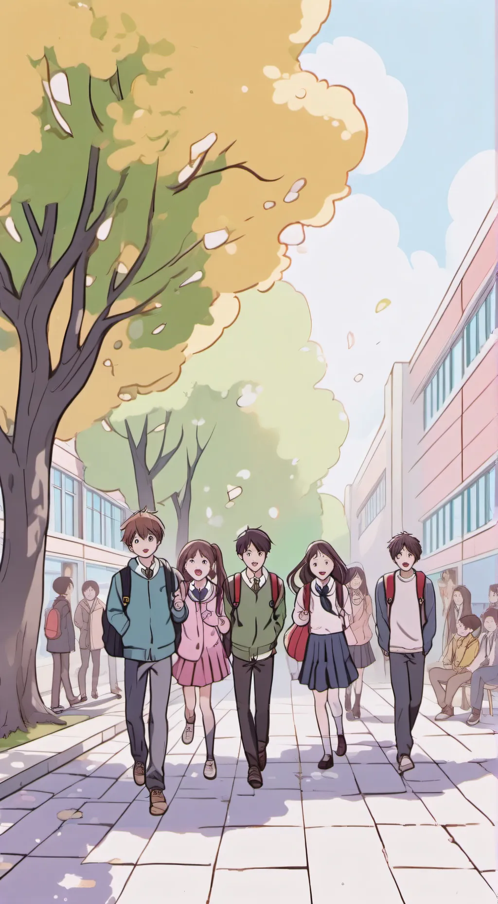 ai character: Your school background