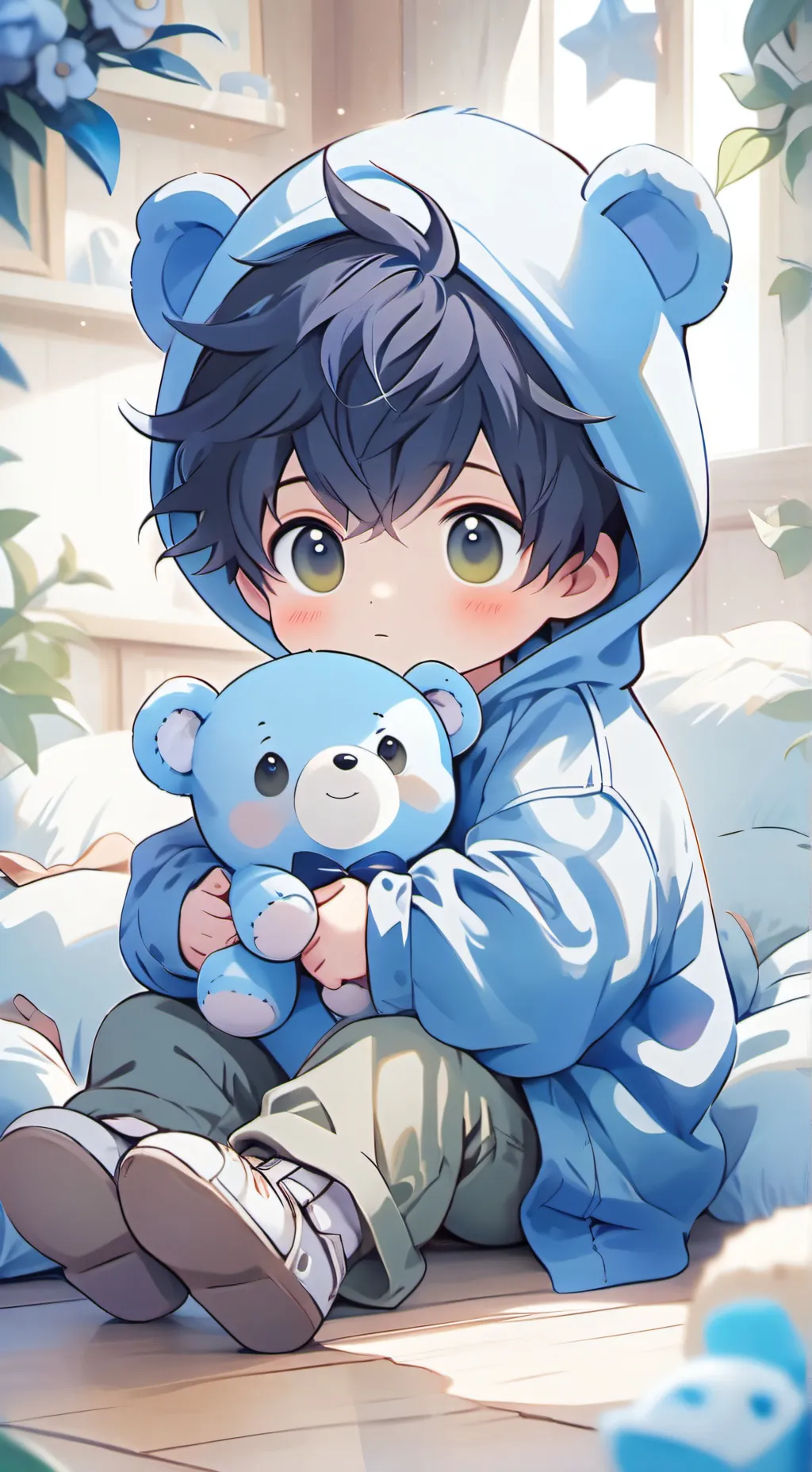 ai character: Atlas  background