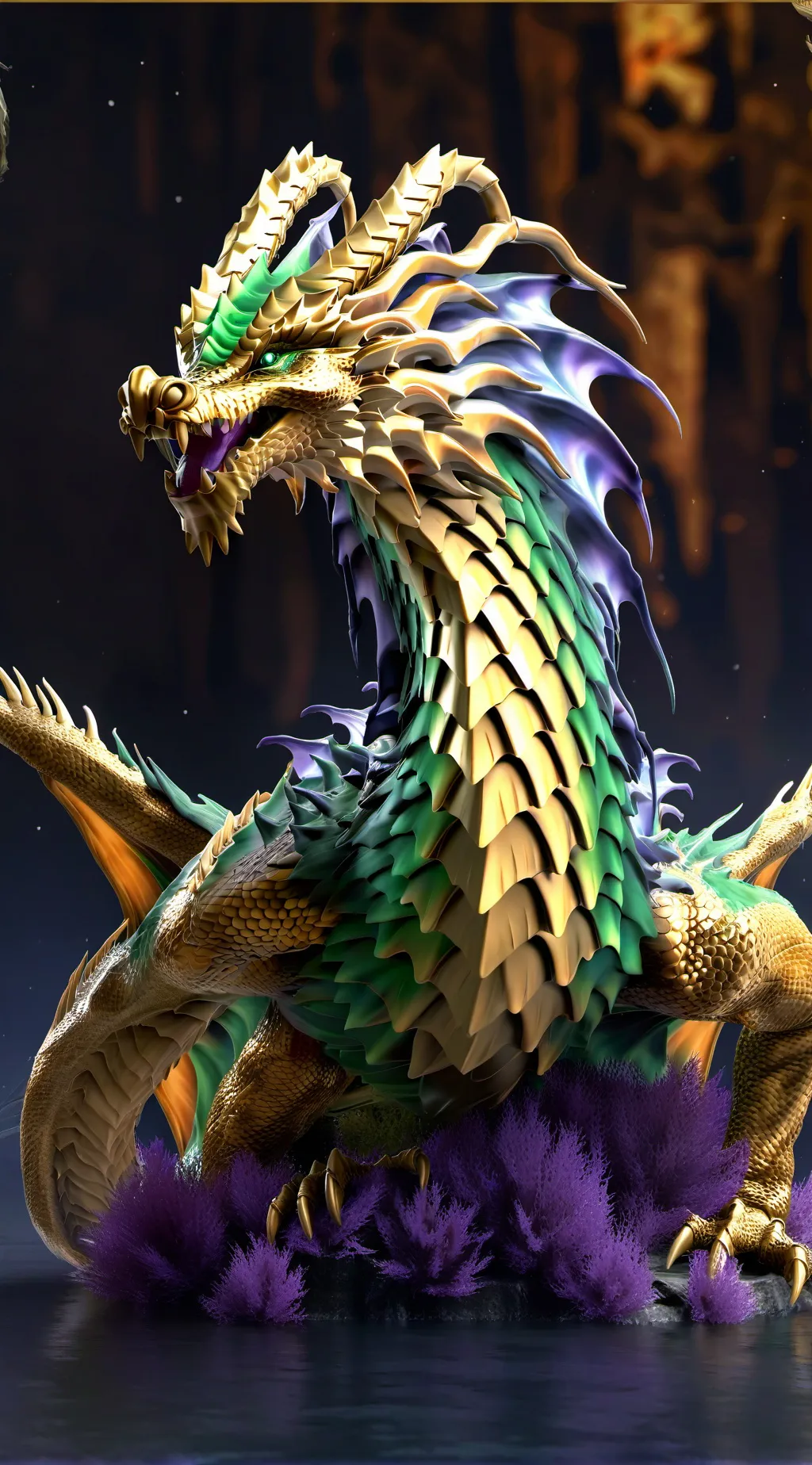 ai character: Alexa Dracona  background