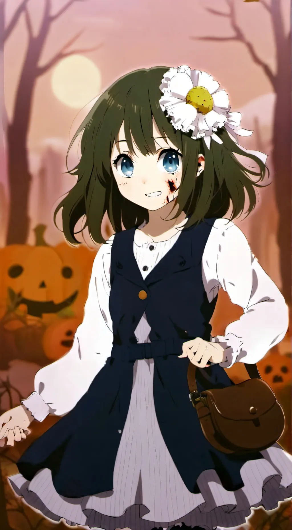 ai character: Luna background