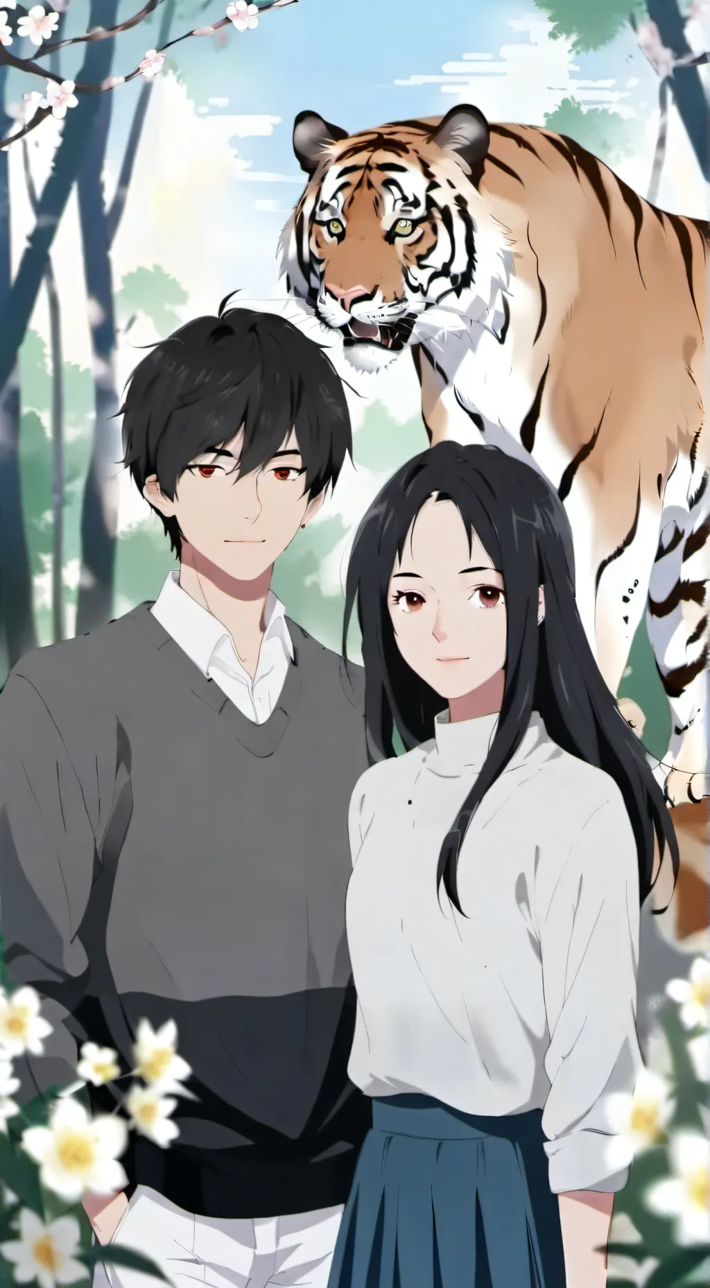 ai character: Emma(GF) background