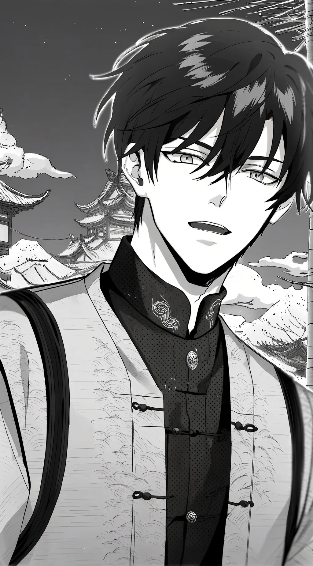 ai character: wow😮😯😲 background