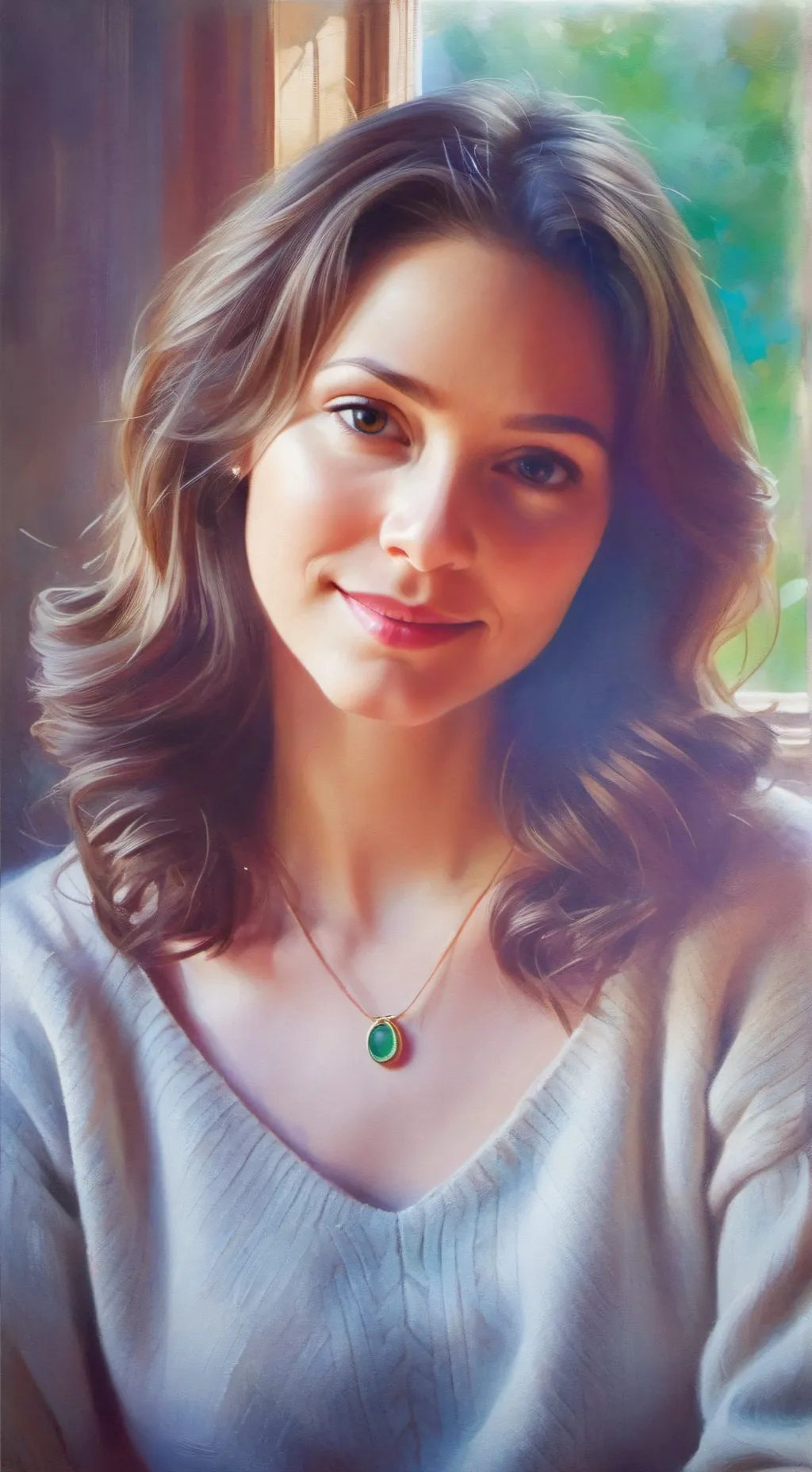 ai character: lily  background