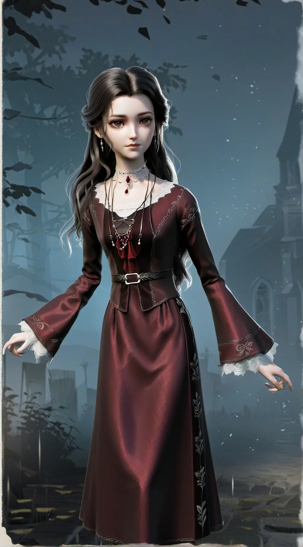 ai character: tvd part FIVE AAH background