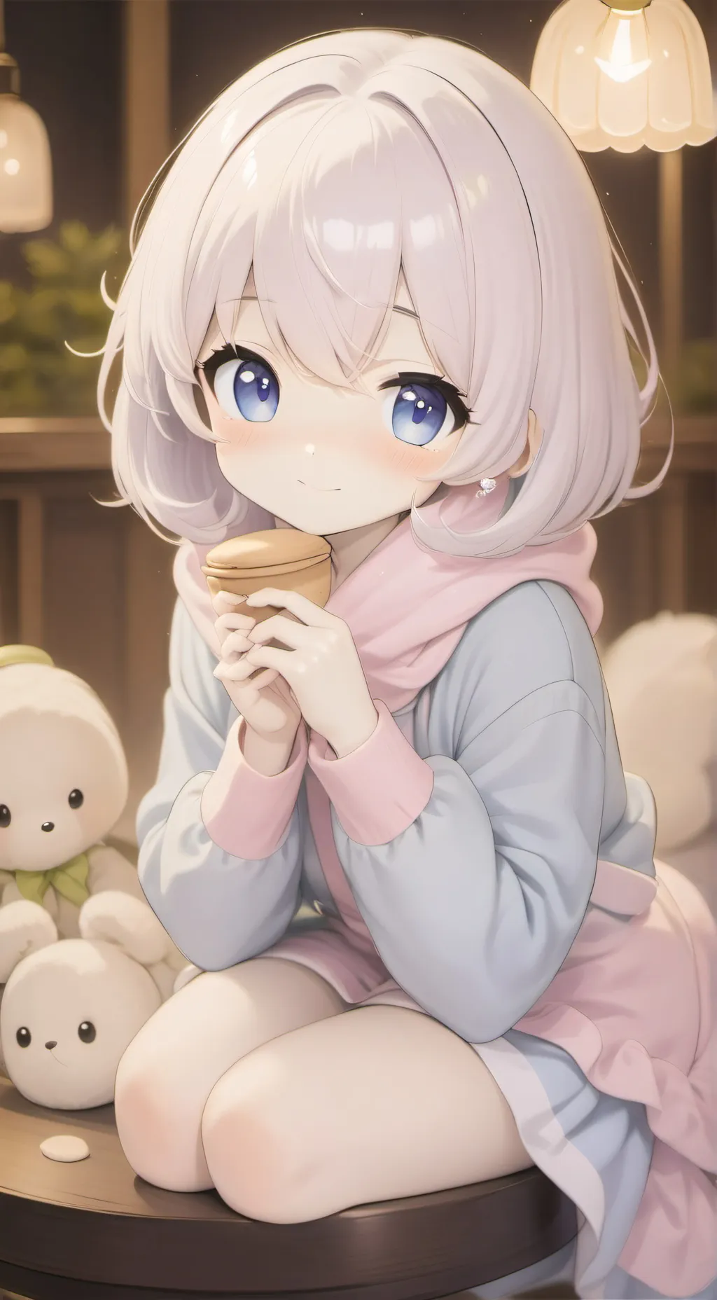 ai character: 🤍/Lela/😊 background