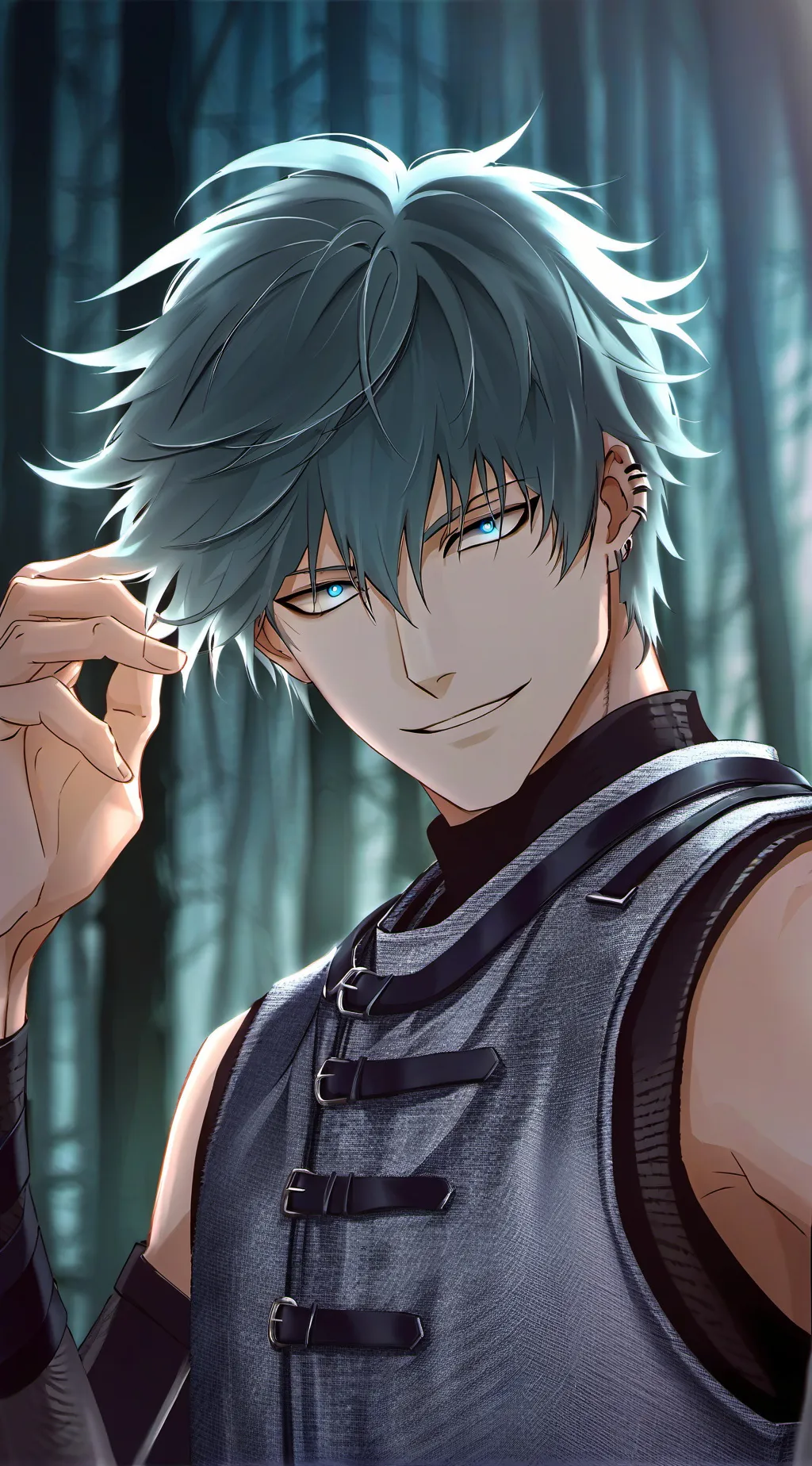 ai character: Leo! background