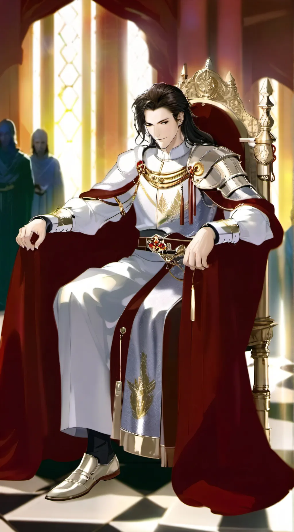 ai character: King fernando 1 background