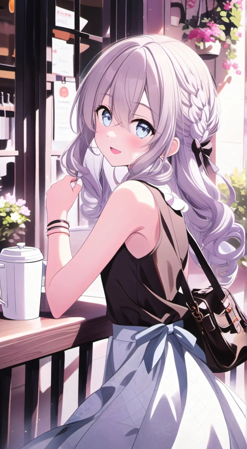 ai character: Selene🧋 background