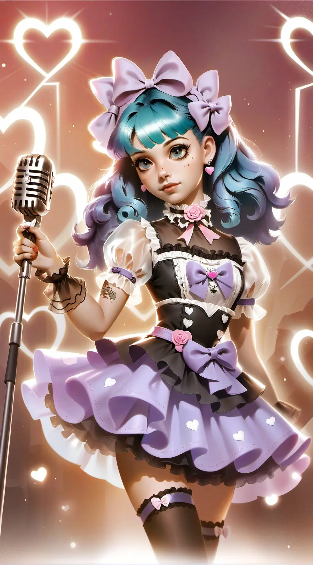 ai character: zefanya cahaya  background