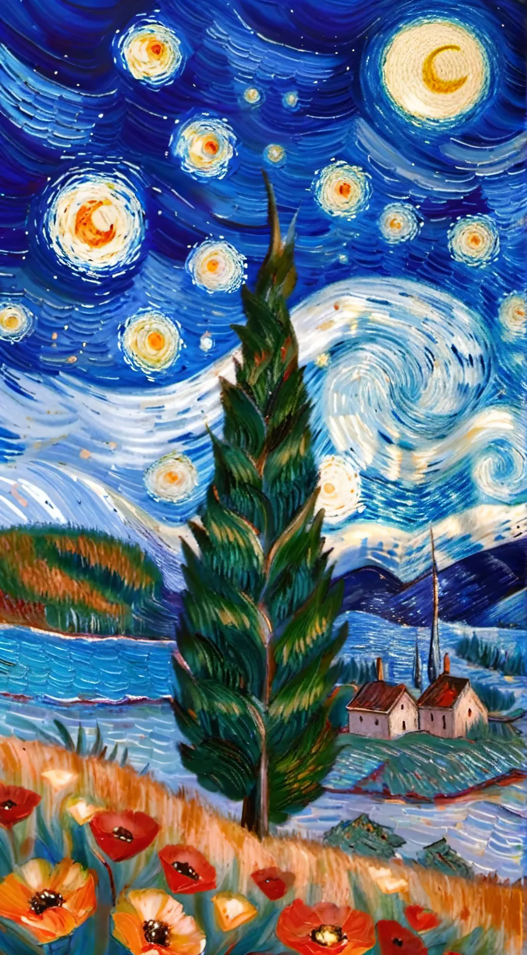 ai character: HH boy sleepover background