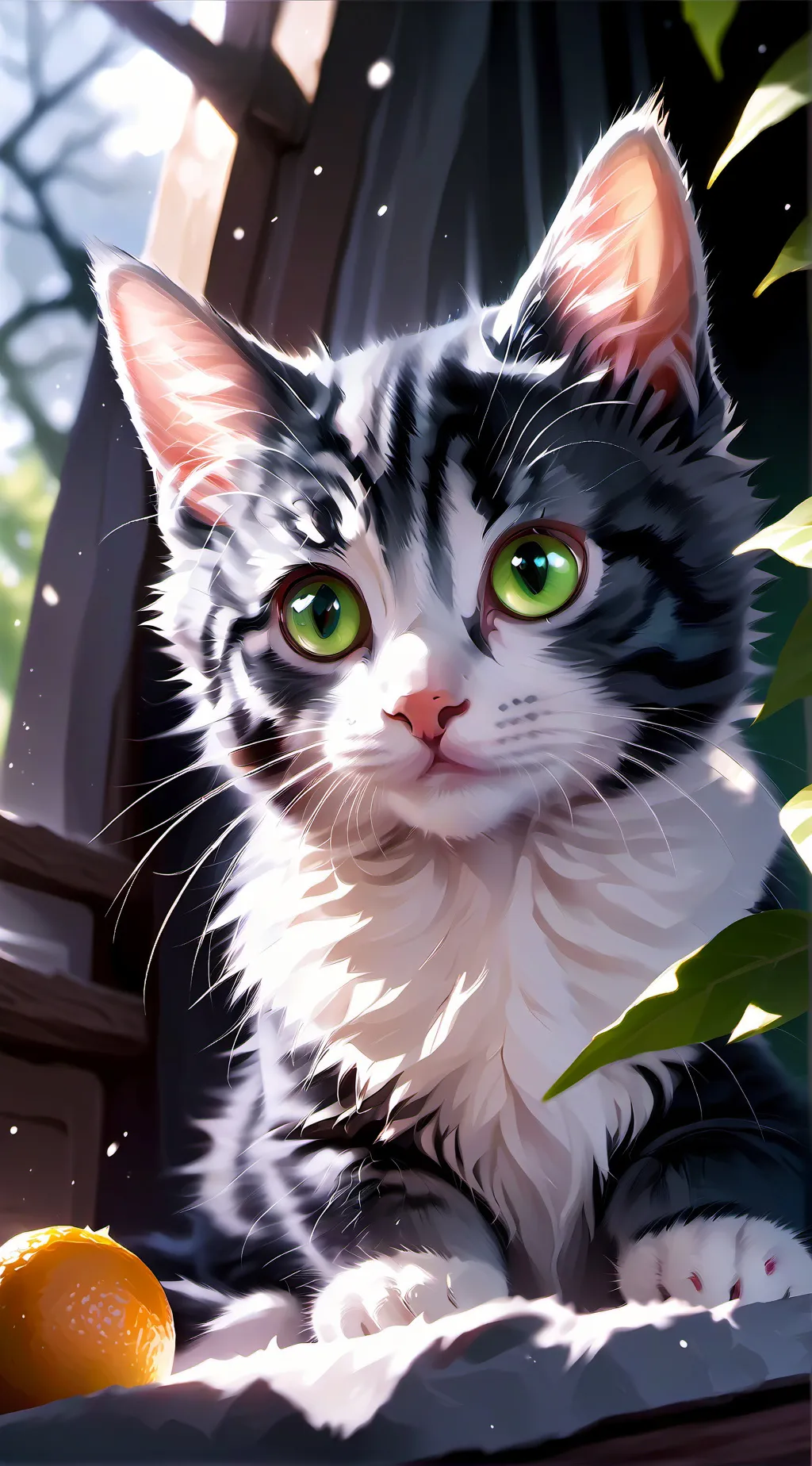 ai character: mark background