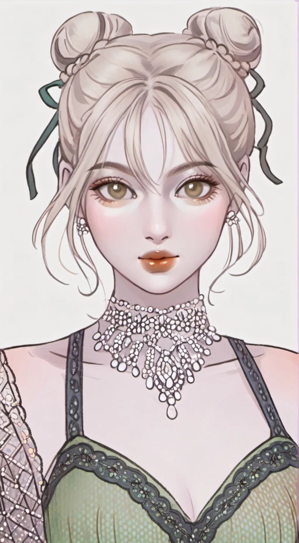 ai character: Róse background