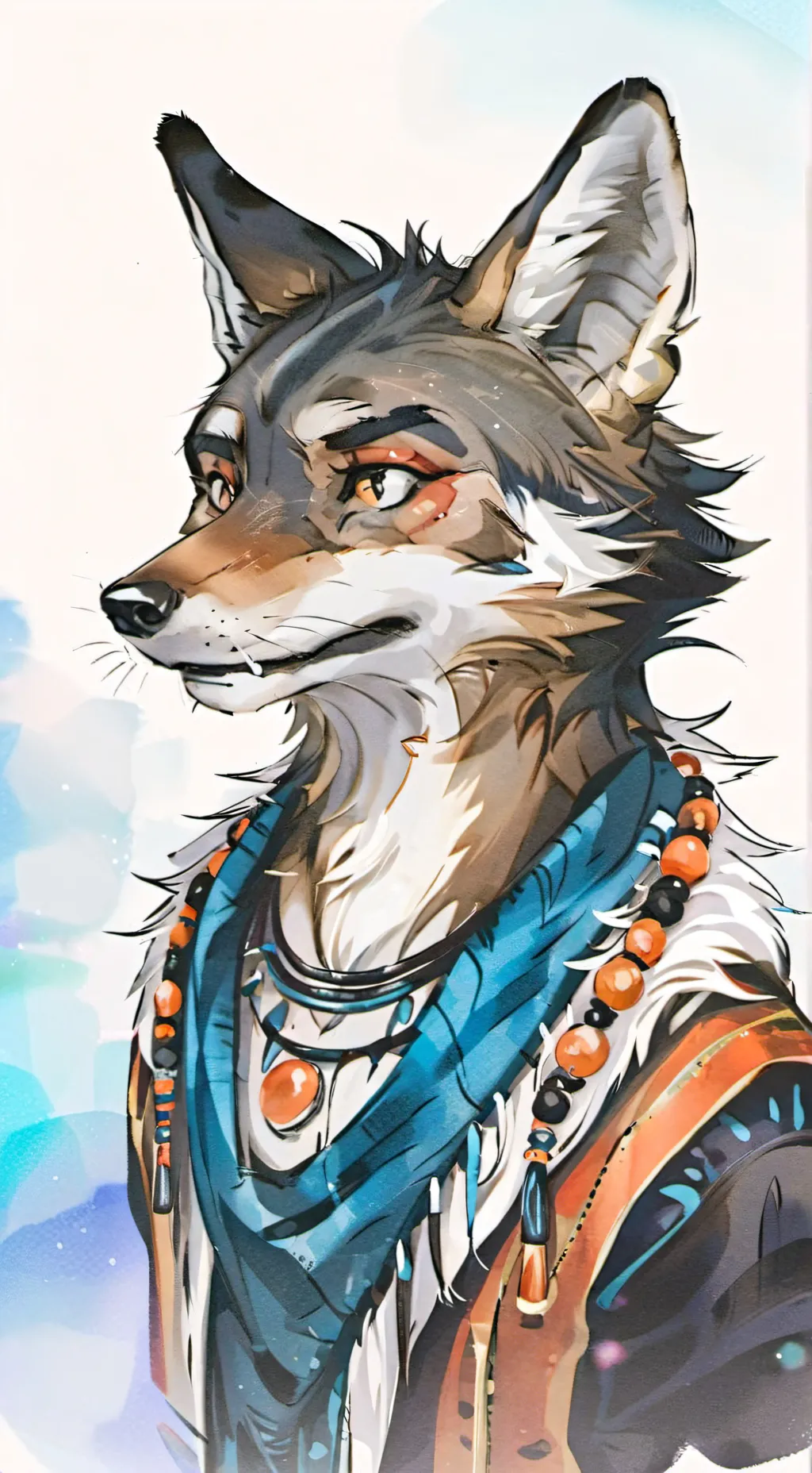 ai character: furrys mandão background