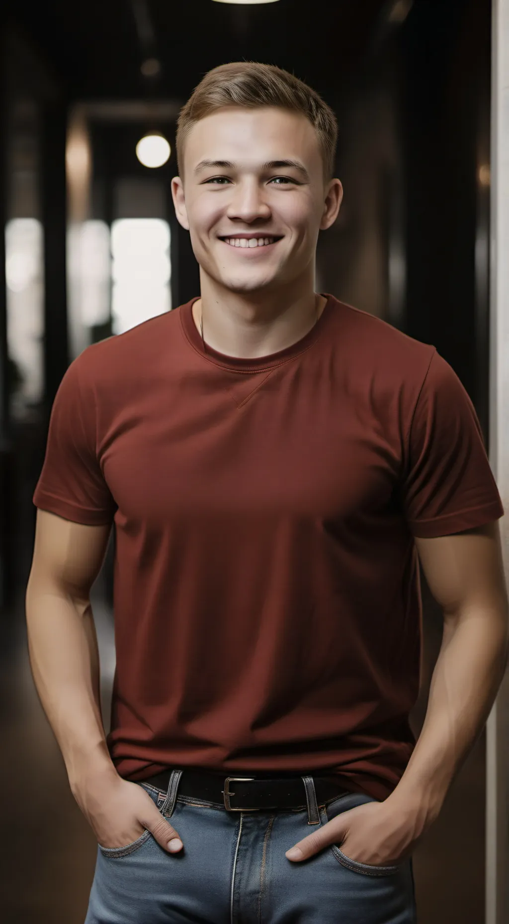 ai character: Mark eine sü?e ju background