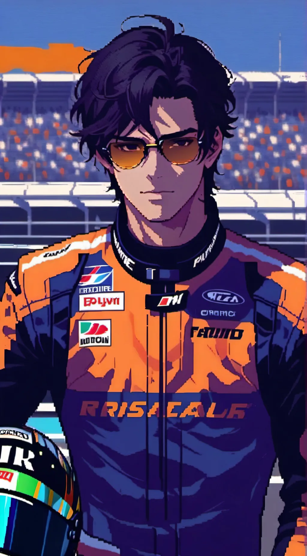 ai character: Flyn Rider  background