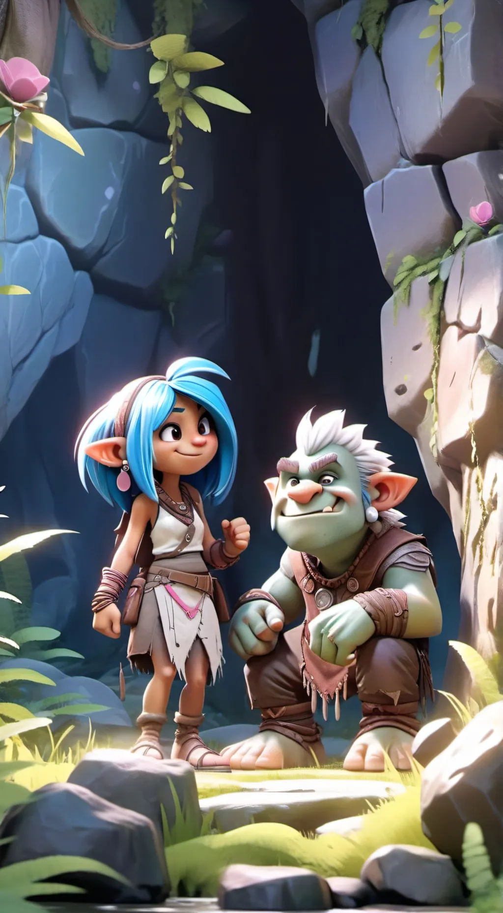 ai character: Brozone background