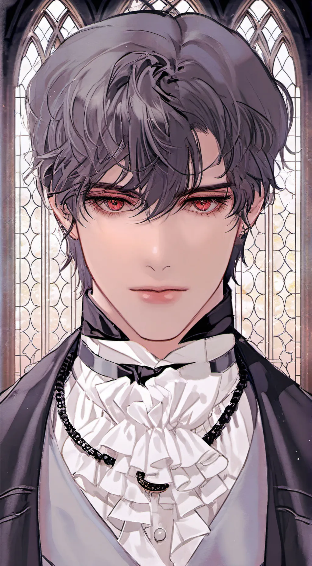 ai character: Кирилл  background