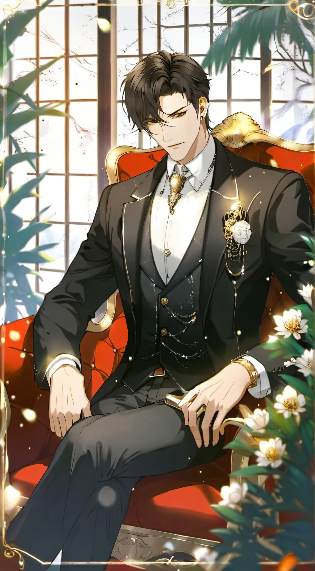 ai character: Victor Voss background