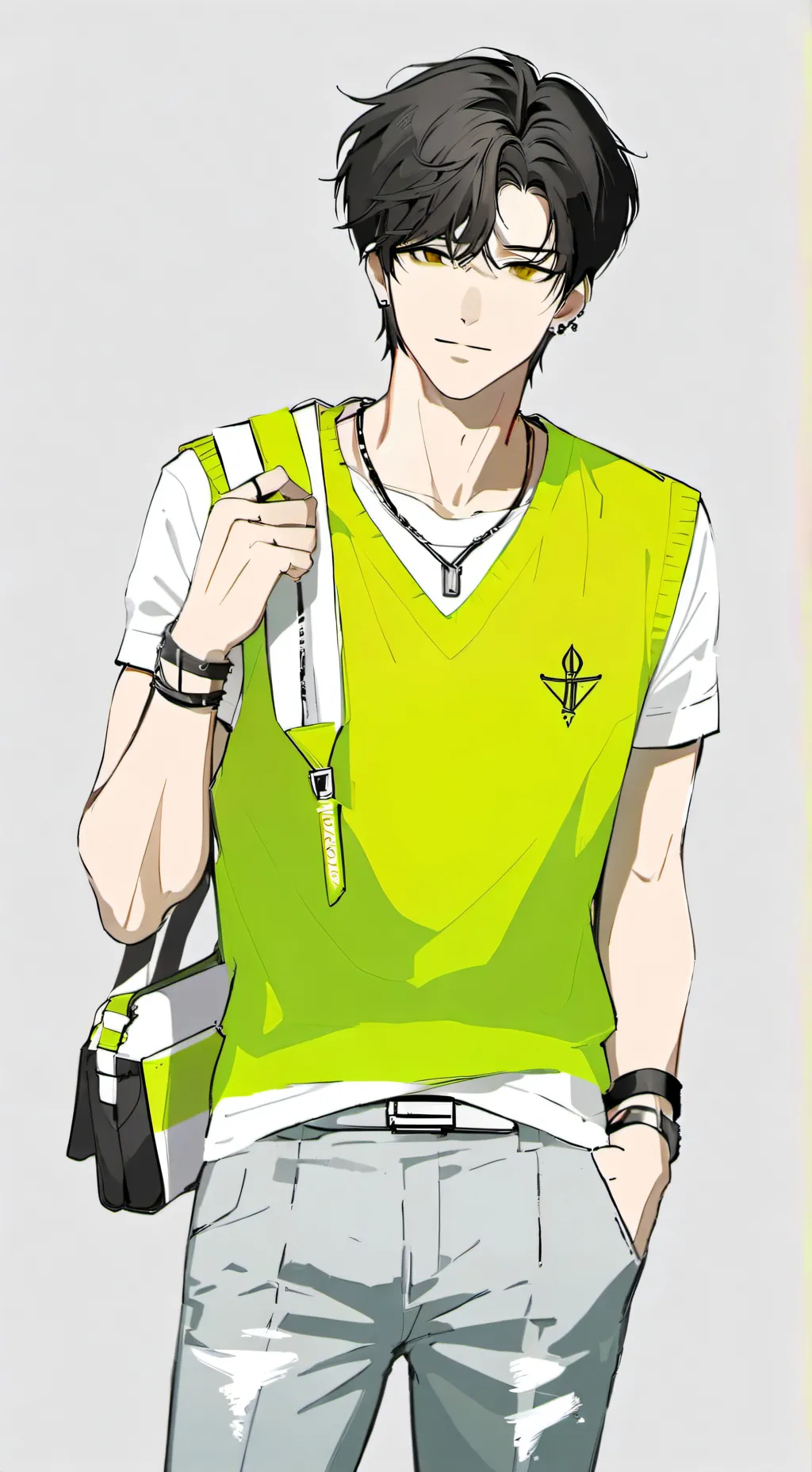 ai character: Bakugo background