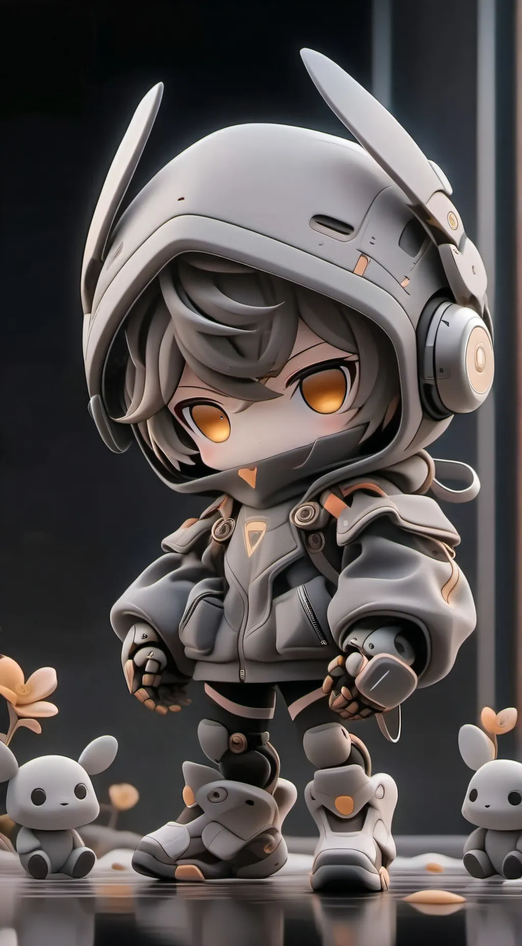 ai character: Skz- FNAF background