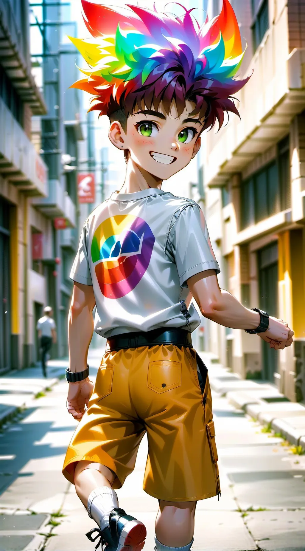 ai character: Benuto Evil background