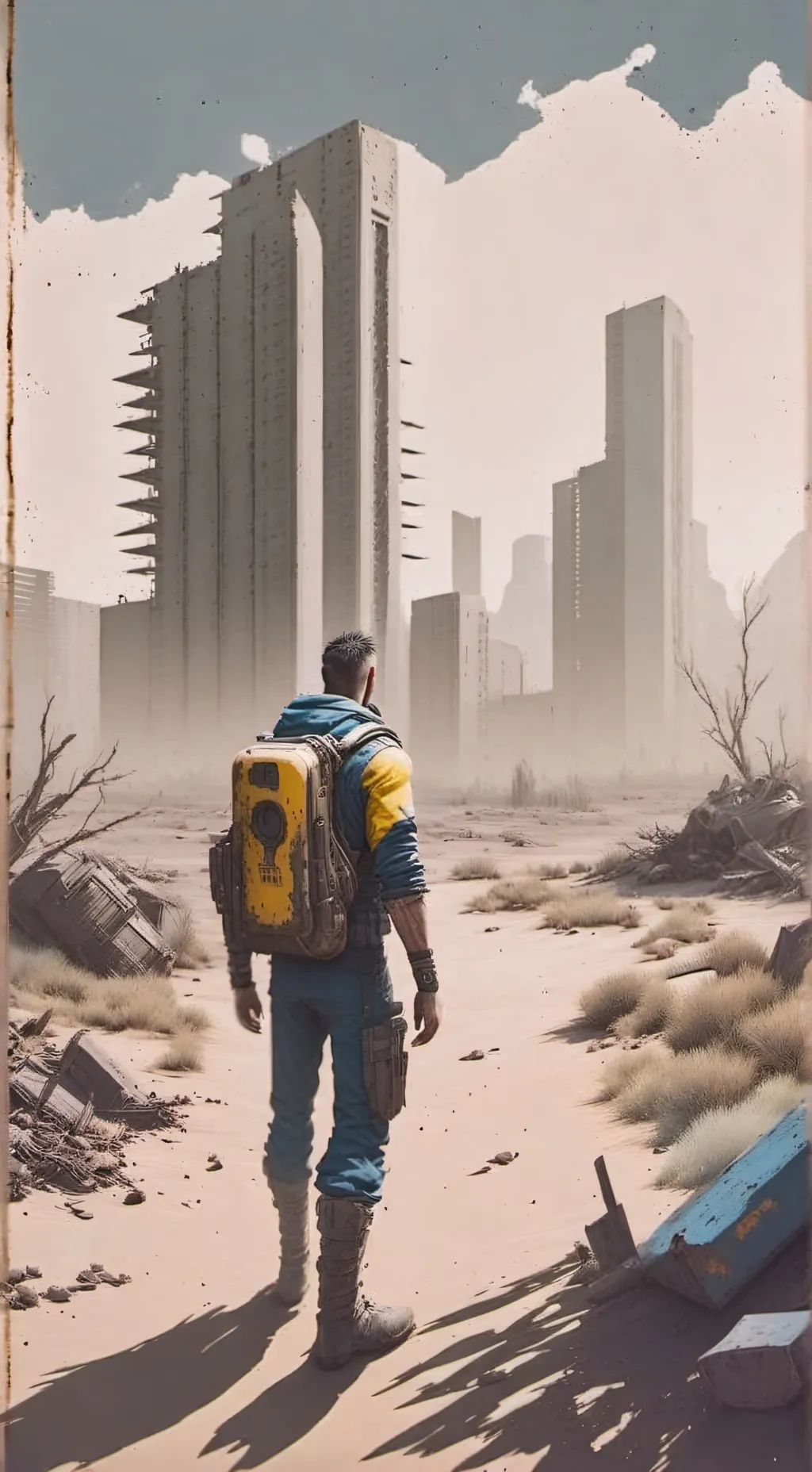 ai character: fallout life background