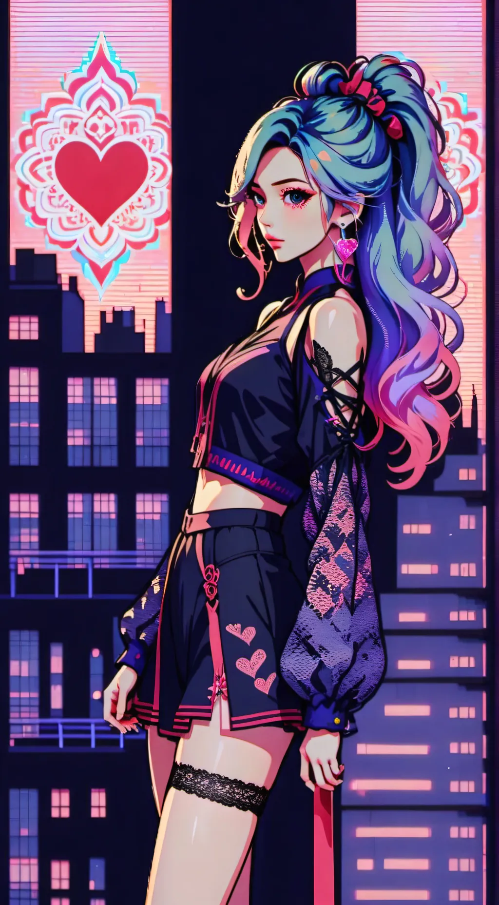 ai character: GILY background