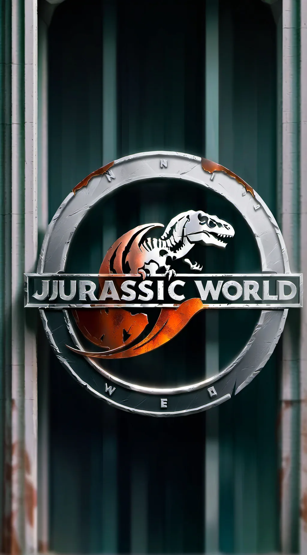 ai character: Jurassic World  background