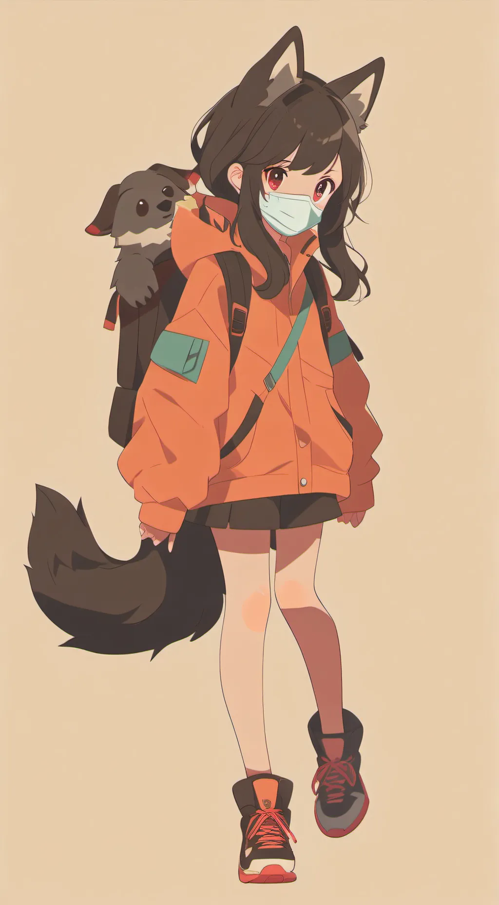 ai character: The therian!! background