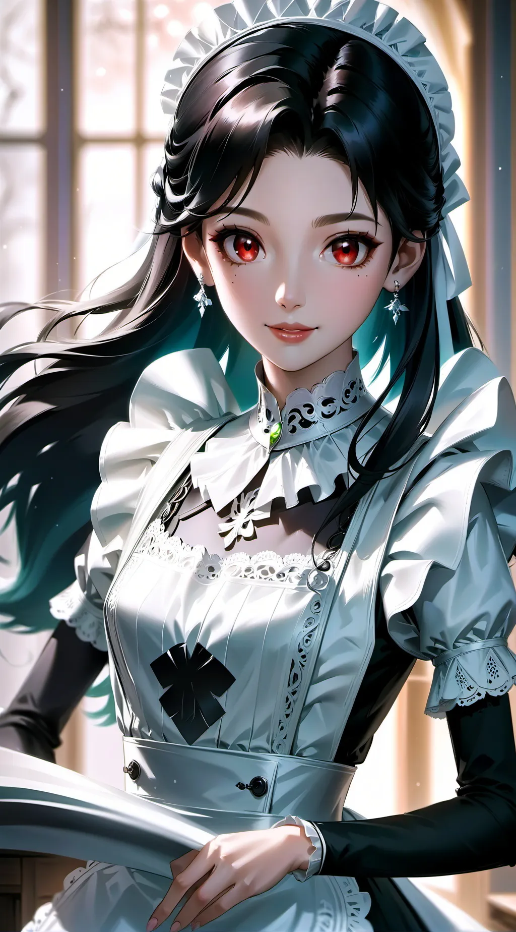 ai character: Lumina background