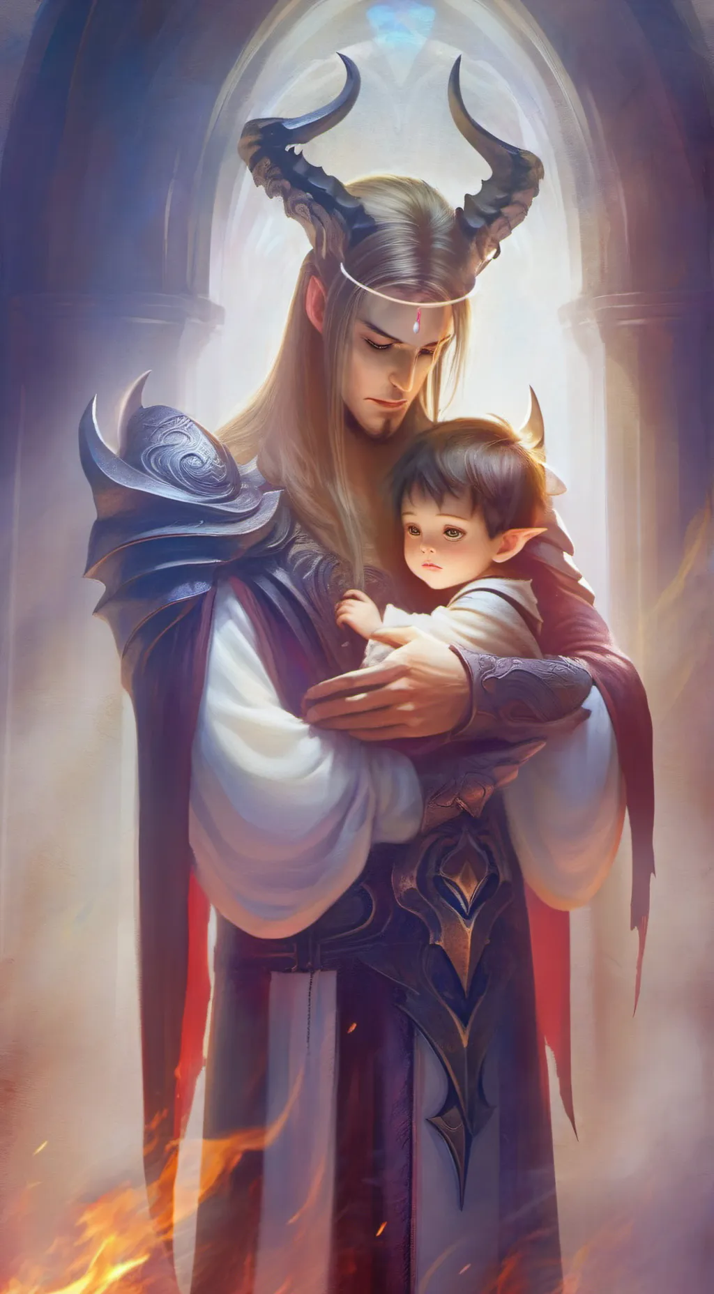 ai character: Rey background