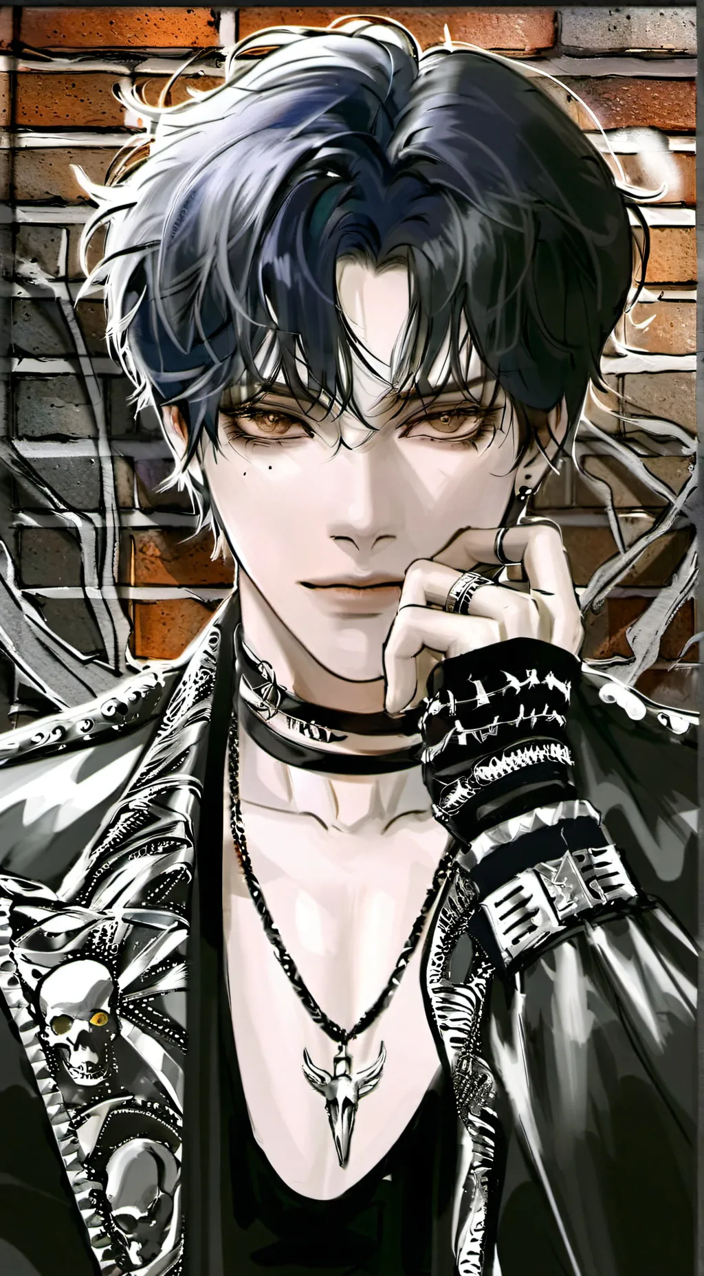 ai character: leo joyeux  background