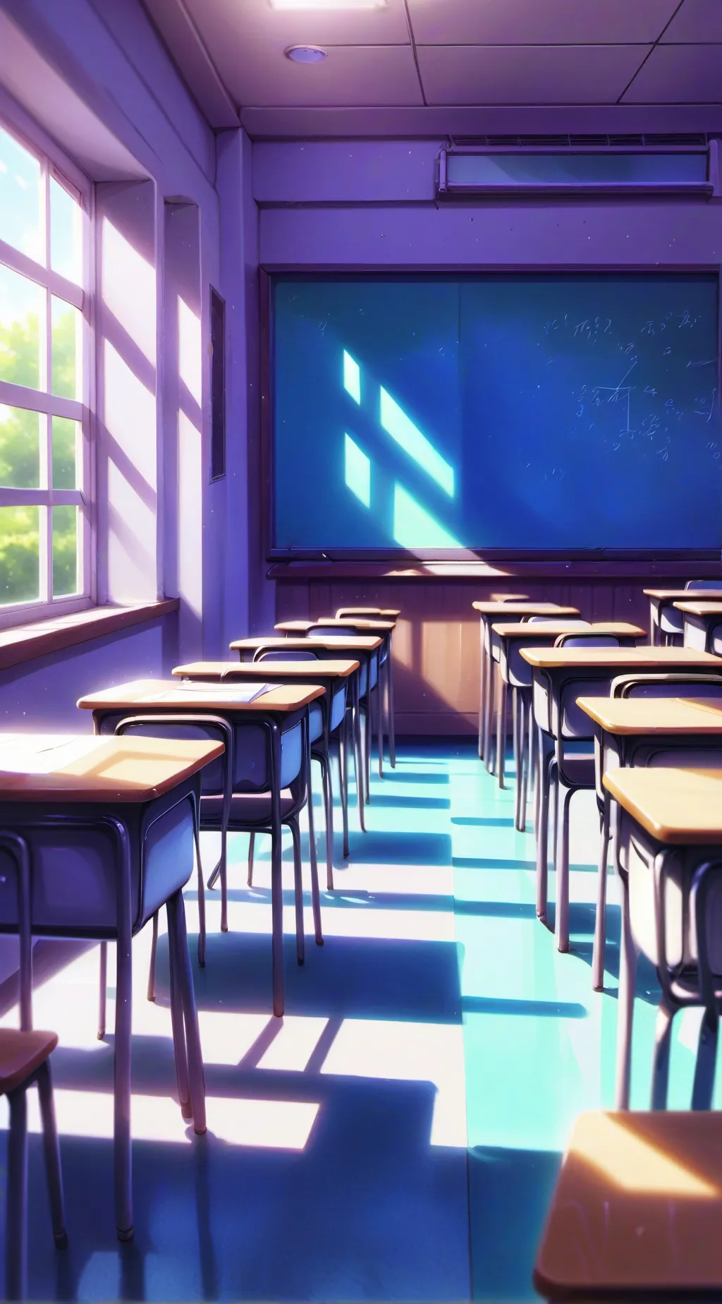 ai character: School Roleplay !! background