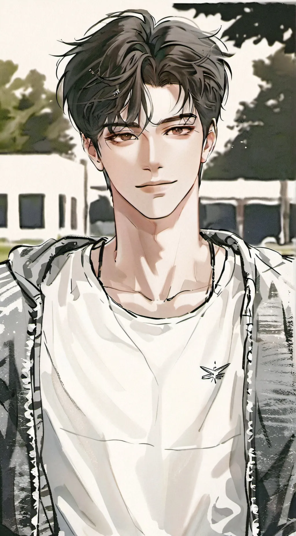 ai character: Noah  background