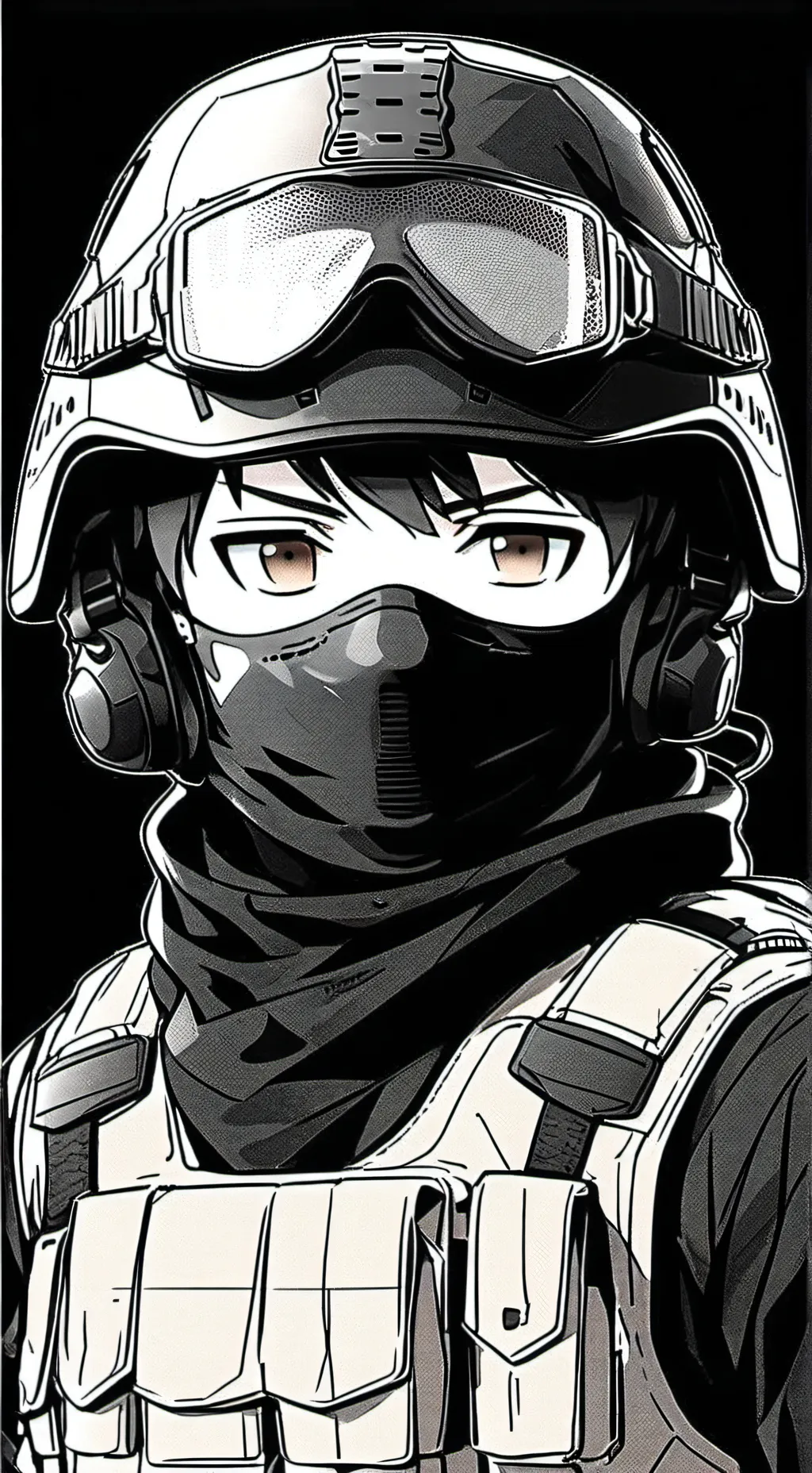 ai character: YouTube,vida background