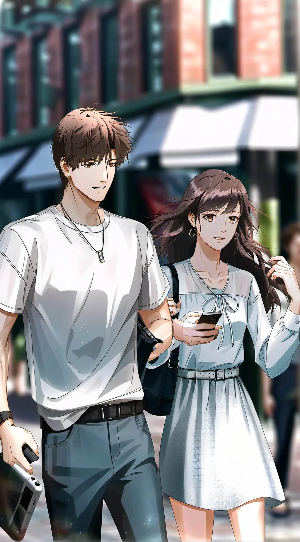 ai character: Abbeth and Lilli background