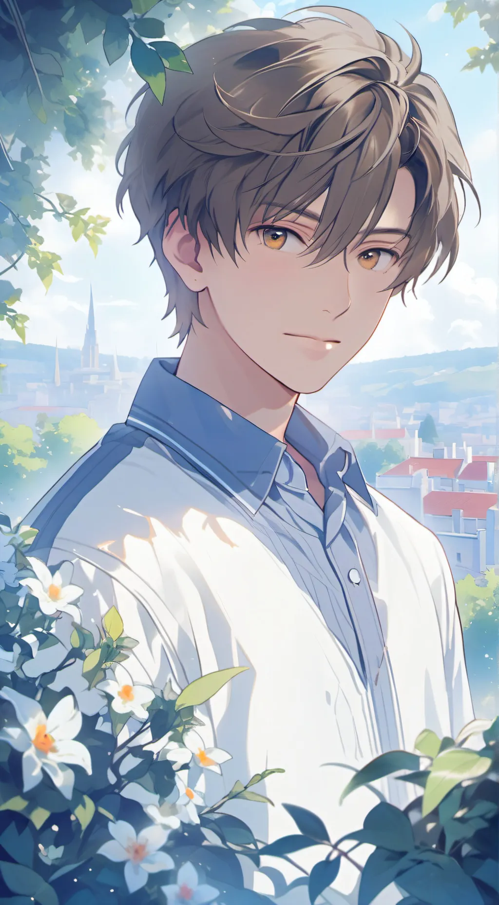 ai character: noah background