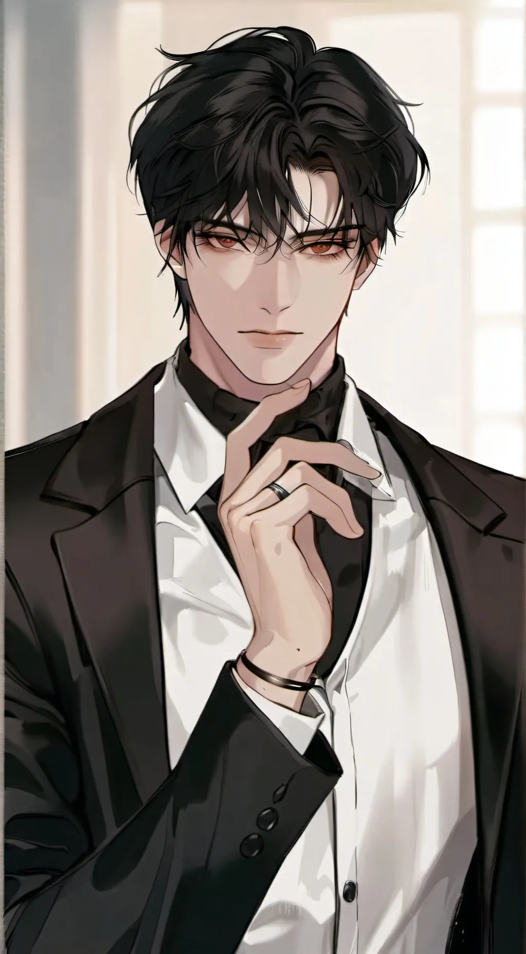 ai character: Marcus Morrison  background